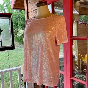 Anne Klein Peppermint Sparkle Tee